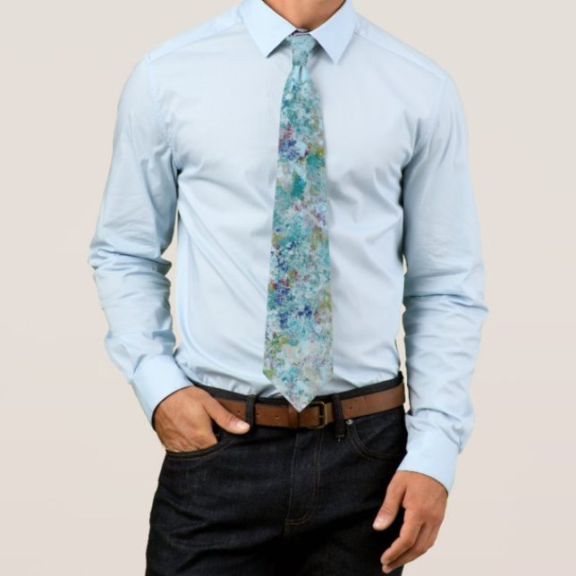 Gravata Moderno Original Um Design De Arte Abstrato (Criador carregado)