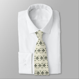 Gravata Moisés Original Tie Fleur-De-Lis