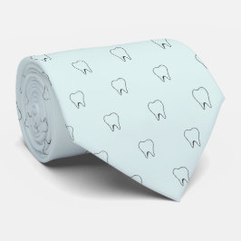 Gravata Molar Teeth Neck Tie
