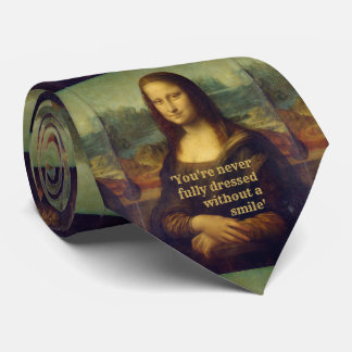 Gravata Mona Lisa