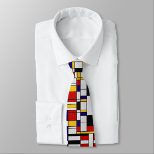 Gravata Mondrian Jazz