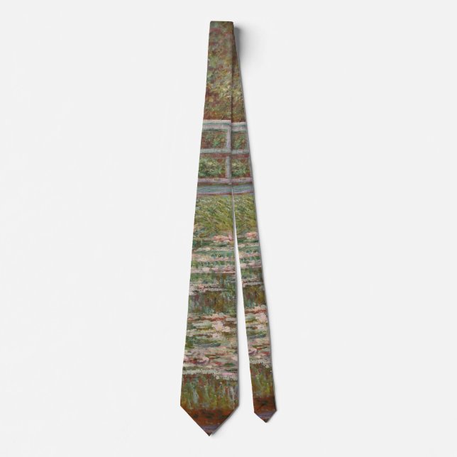 Gravata Monet French Bridge Art Tie (Frente)