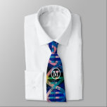 Gravata Monograma DNA ID Art Science<br><div class="desc">Personalize o monograma para criar uma gravata inspirada em ciência legal, moderna e divertida projetada como presente para todos os cientistas, professores de ciência, estudantes de ciência, enfim, qualquer geek de ciência em sua vida (e isso inclui você)! Projetado pela Science Geekness © em http://www.zazzle.com/sciencegeekness*</div>