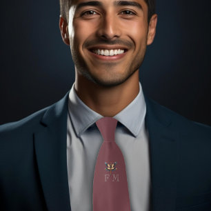 Gravata Monograma Elegante Dragonfly Neck Tie