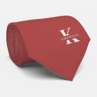 Monograma Elegante Rosa Rosewood + Nome |De um lad
