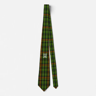 Gravata Monograma Personalizado Clan Cockburn Tartan