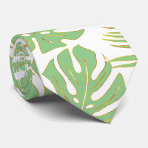 Monstera verde-senada e folhas de palma