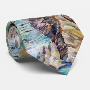 Gravata Montanhas Rochosas Crystal River, Padrão do Colora