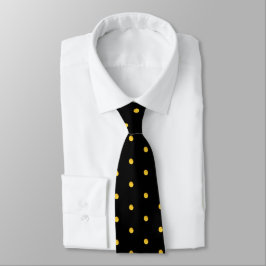 Gravata Moon Bolinhas Halloween Tie