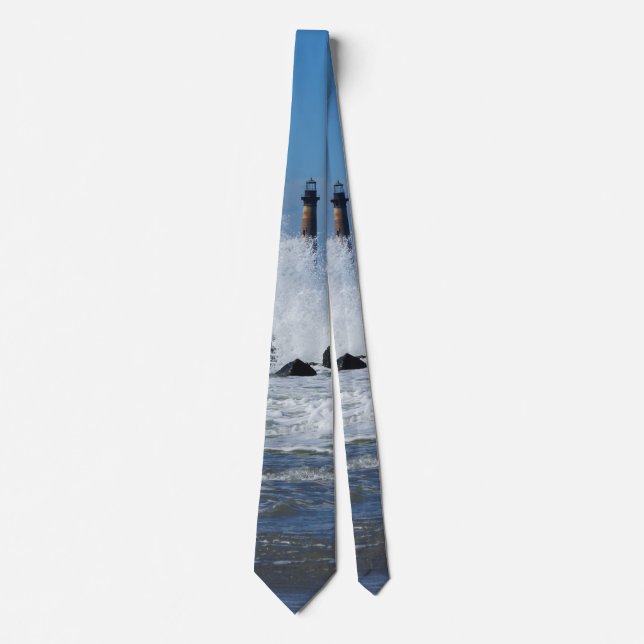 Gravata Morris Lighthouse Splash Neck Tie (Frente)