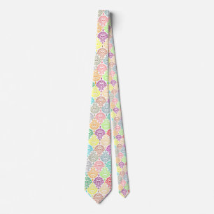 Gravata Morto Damask - Chic Sugar Skull Tie