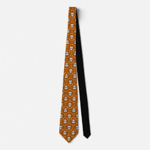 Gravata Morto Damask - Chic Sugar Skull Tie