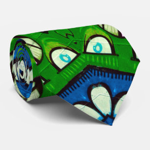 Gravata Mosaico Blue Hippie Boho Mandala