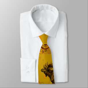 Gravata Mose da Floresta de Vintage Russo