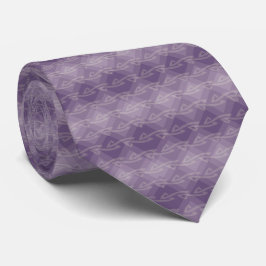 Gravata Motif Roxo Elegante E Duado, Stripado