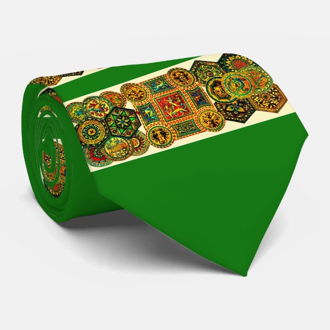 Gravata Motifs do Renascimento Italiano impressão (Rolled)