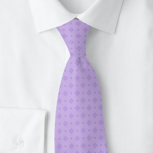 Gravata Motivo Tribal Lavanda