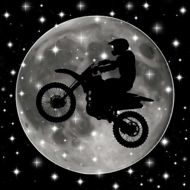 Gravata Motocicleta sobre o esporte Moon (Criador carregado)
