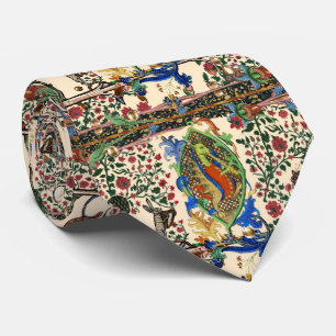 GRAVATA MÚSICA BESTIÁRIA MEDIEVAL ESTRANHA,DRAGON JOGANDO 