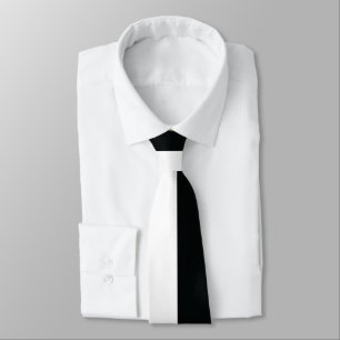 Gravata Mydeas Preto e branco com tiras muito largas