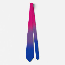 Gravata Na moda Unisex Bisexual Flag Tie