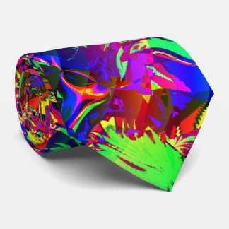 Gravata Na selva, a abstrato moderna selva poderosa