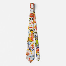 GRAVATA NADAÇOS FLORAIS, FLORES