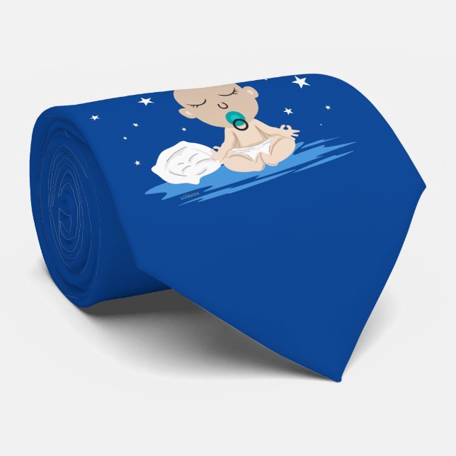 Gravata NAMASTE SUCKA engraçado yoga zen (Rolled)