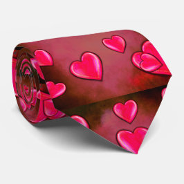 Gravata Namorados Heart Art