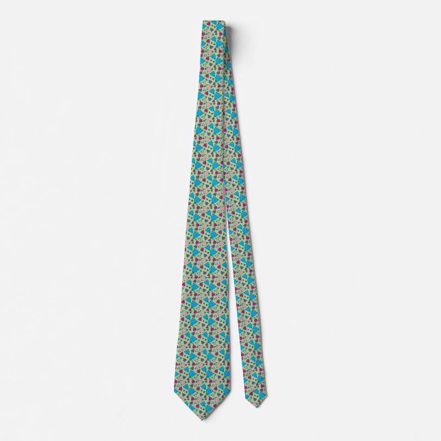 Gravata Nantucket Hydrangea Tie (Frente)
