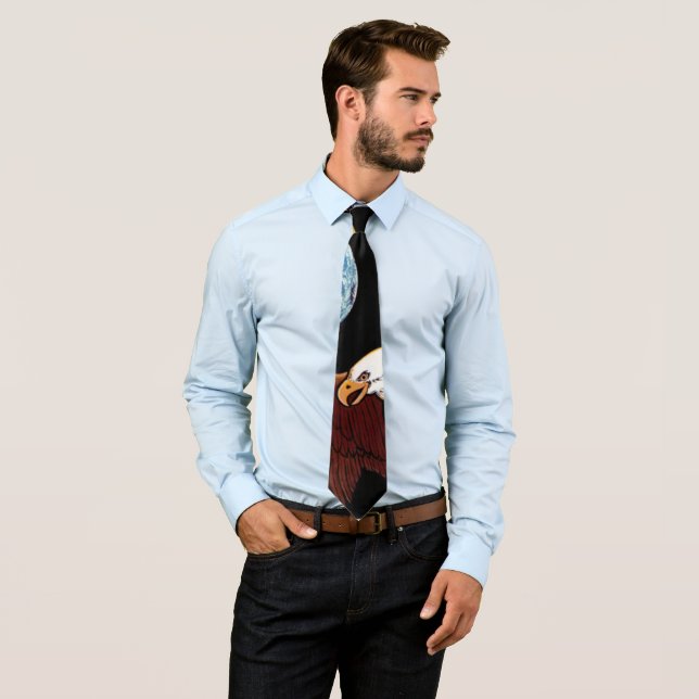 Gravata NASA Apollo 11 Landing Landing Lunar Patch Insigni (In Situ)