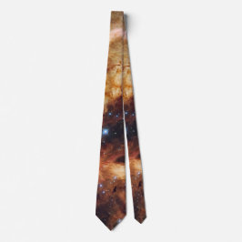 Gravata NASA Space Galaxy Luminous Nebula Neck Tie