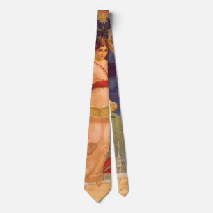 Gravata Natais vintages, Bíblia de leitura do anjo vitoria