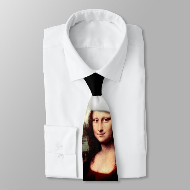 Gravata Natal da Mona Lisa (Amarrado)