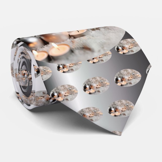 Gravata Natal e Decoração Avançada (Rolled)