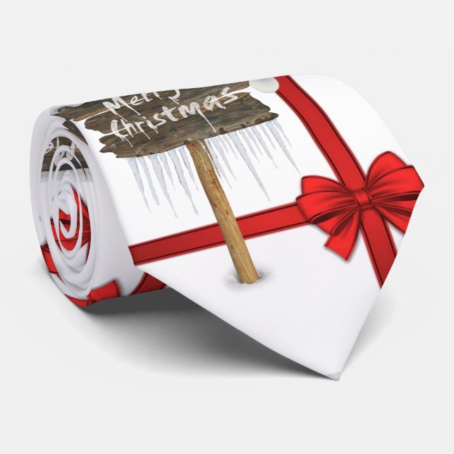 Gravata Natal, Feliz Natal (Rolled)