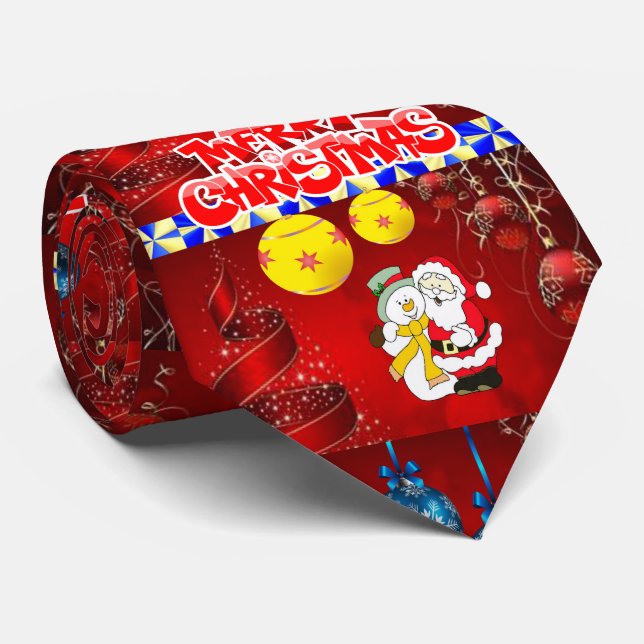 Gravata Natal, Feliz Natal (Rolled)