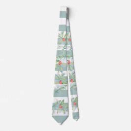 Gravata Natal Festivo Vermelho e Verde