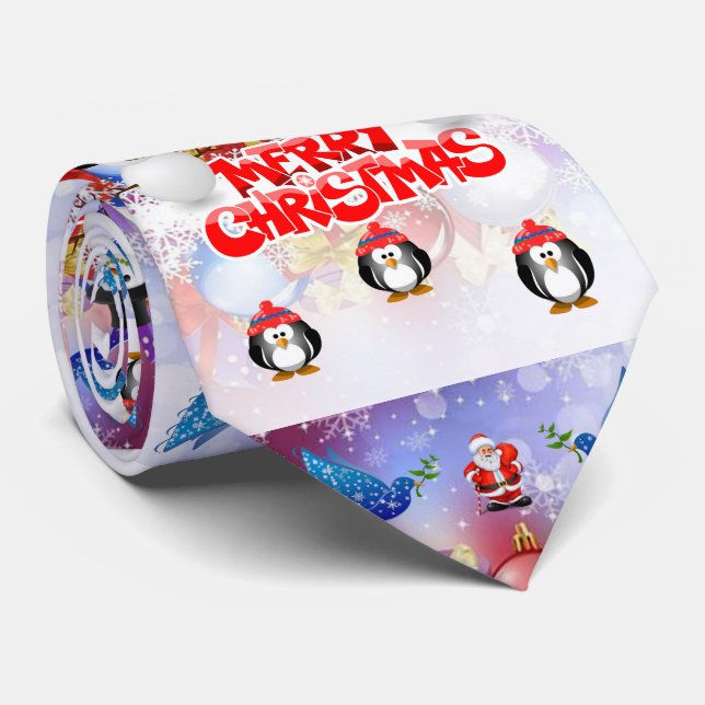 Gravata Natal, Pinguim (Rolled)