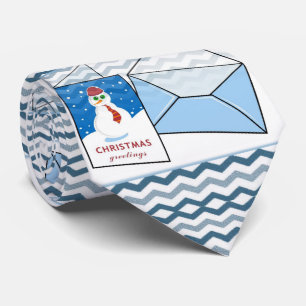 Gravata Natal Tie, Snowman