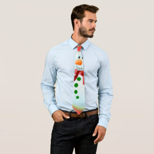 Gravata Natal Tie, Snowman