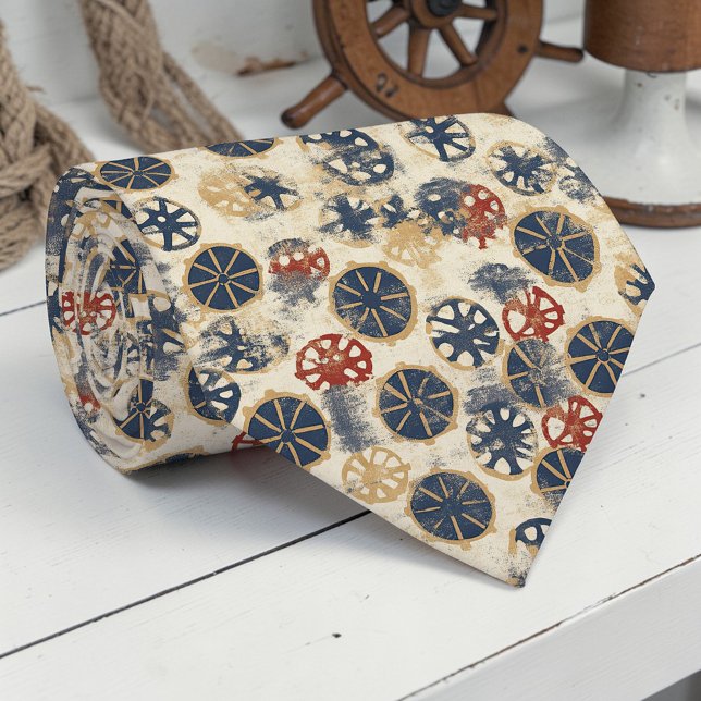Gravata Nautical Custom Necktie (Criador carregado)