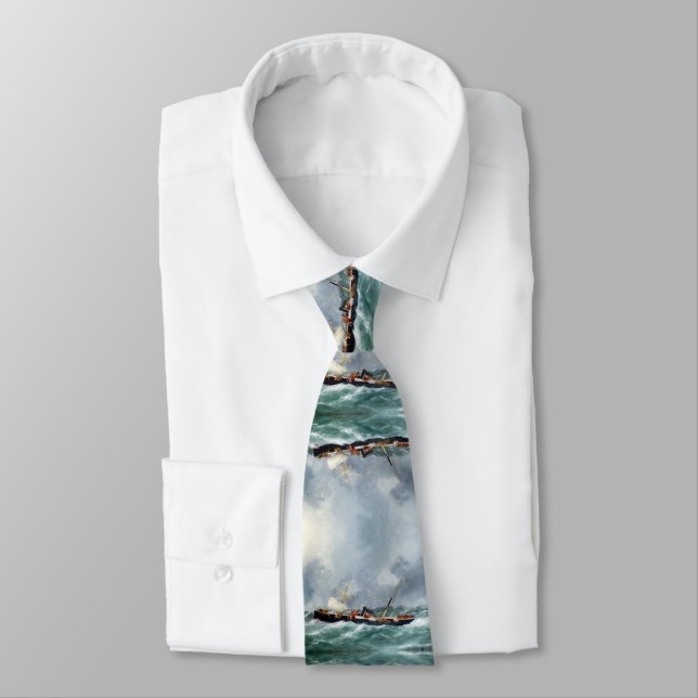 Gravata Navio à vela a vapor Finsbury 1881 (Amarrado)