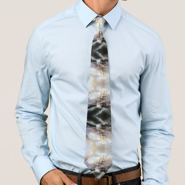 Gravata Navio americano em socorro 1841 (Criador carregado)