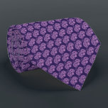 Gravata Navy Purple Exquisite Pattern Tie<br><div class="desc">Navy Purple Exquisite Pattern Tie Krawatte</div>
