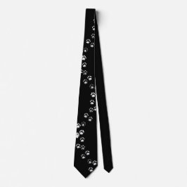 GRAVATA NECK TIE - CAT PAW PRINTS/TRACKS