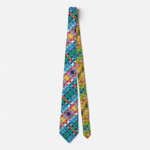 Gravata Neck Tie de Arte Popular Portuguesa