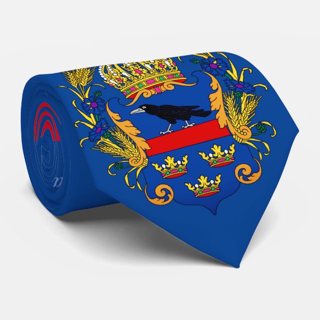 Gravata Neck Tie "Reino da Galiza e Lodomeria" (Rolled)