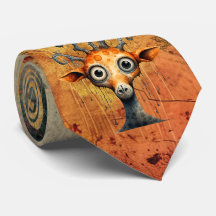 Necktie abstrato Animal