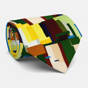 Gravata Necktie abstrato Trabalho de arte